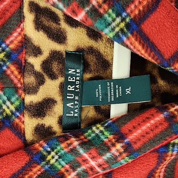 Ralph Lauren Plaid Herringbone Twill Sleep Set Size XL - Picture 12 of 14